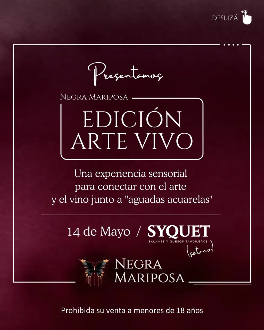 Entrada Edición Arte Vivo 14 Mayo 2026
