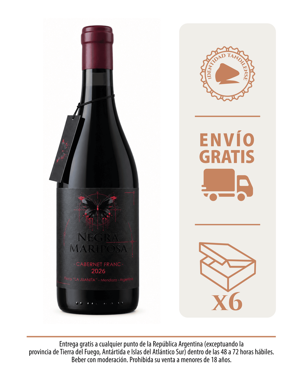 Dos cajas Cabernet Franc 2026