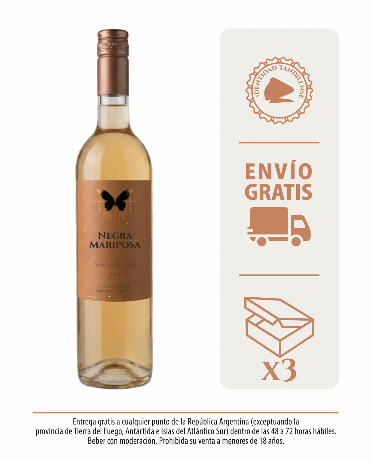 Caja Torrontes Riojano Dulce 2025